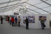 Chapiteau sur un salon